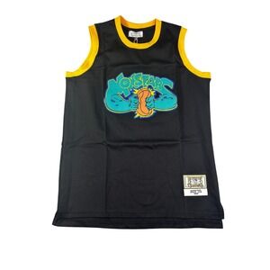 Authentic Classics Space Jam Monstars Jersey Black Yellow XL 1996